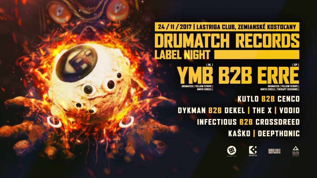 Drumatch Records Label Night with YMB & eRRe