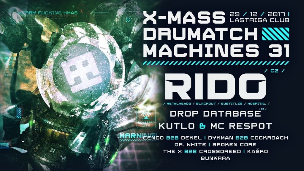 X-Mass Drumatch Machines 31 with RIDO