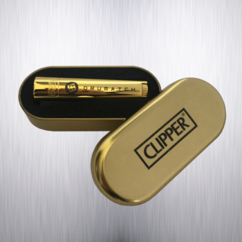 CLIPPER DRUMATCH KOVOVÝ / ZLATÝ