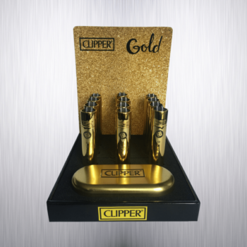 CLIPPER DRUMATCH KOVOVÝ / ZLATÝ