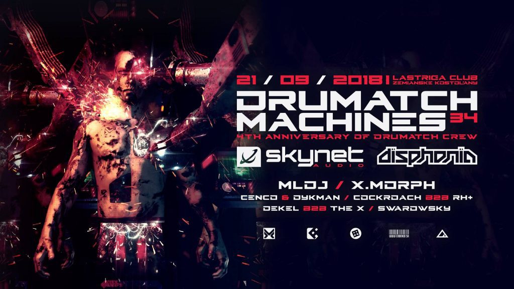 Drumatch Machines 34 / 4th Anniversary /21.9.2018/ Lastriga Club
