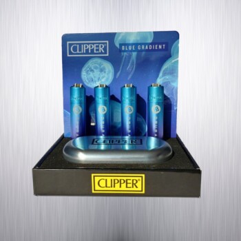 CLIPPER DRUMATCH KOVOVÝ MALÝ BLUE & PURPLE