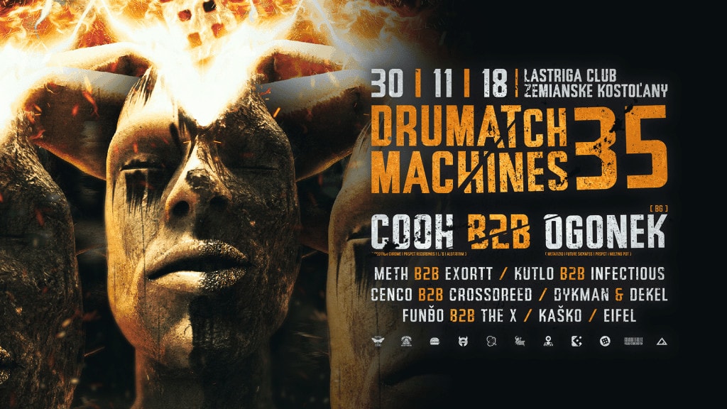Drumatch Machines 35 with Cooh & Ogonek / Lastriga Club /