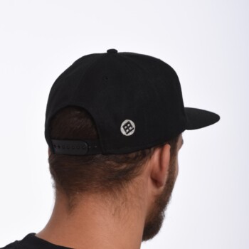 SNAPBACK DRUMATCH BASIC BLACK & SILVER