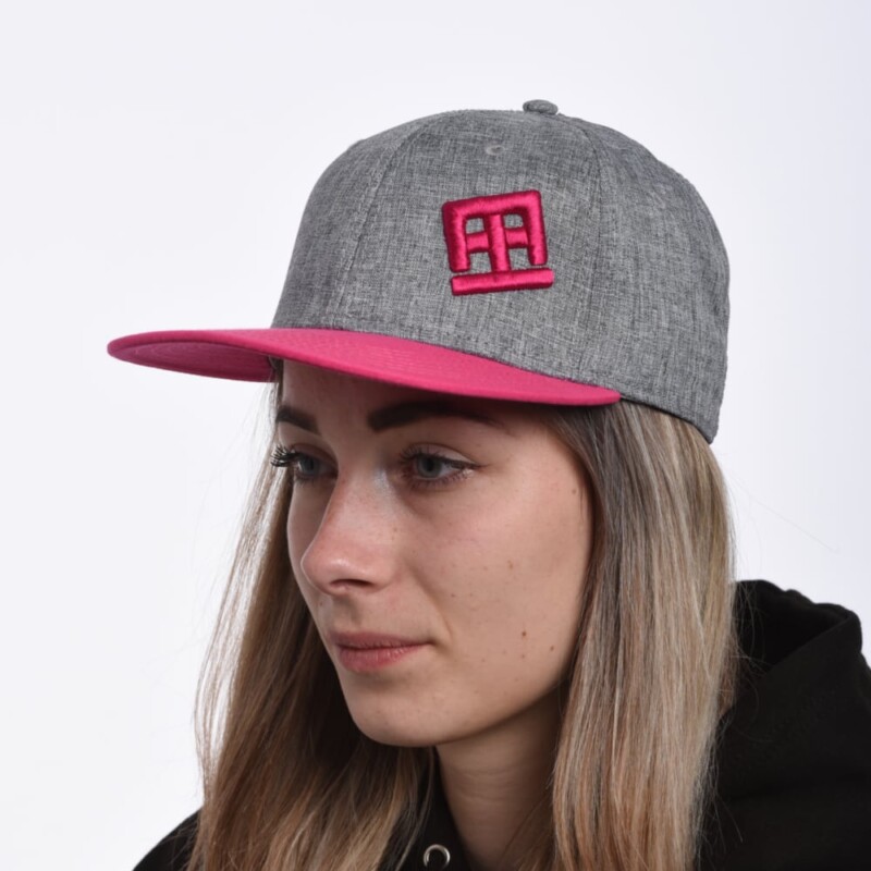 SNAPBACK DRUMATCH BASIC GREY & PINK