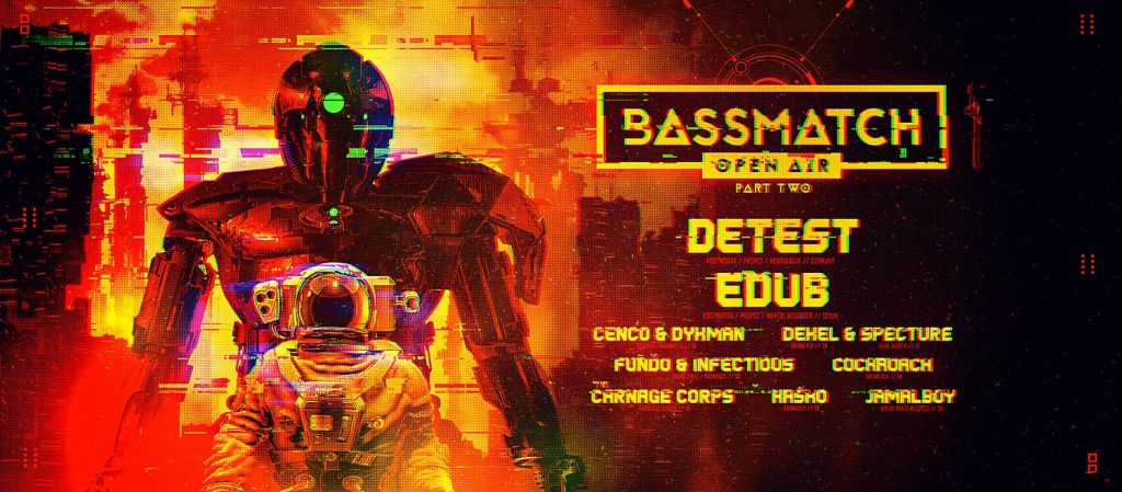 Bassmatch Open Air with Detest & eDUB / 9.8.2019 / Lastriga Club