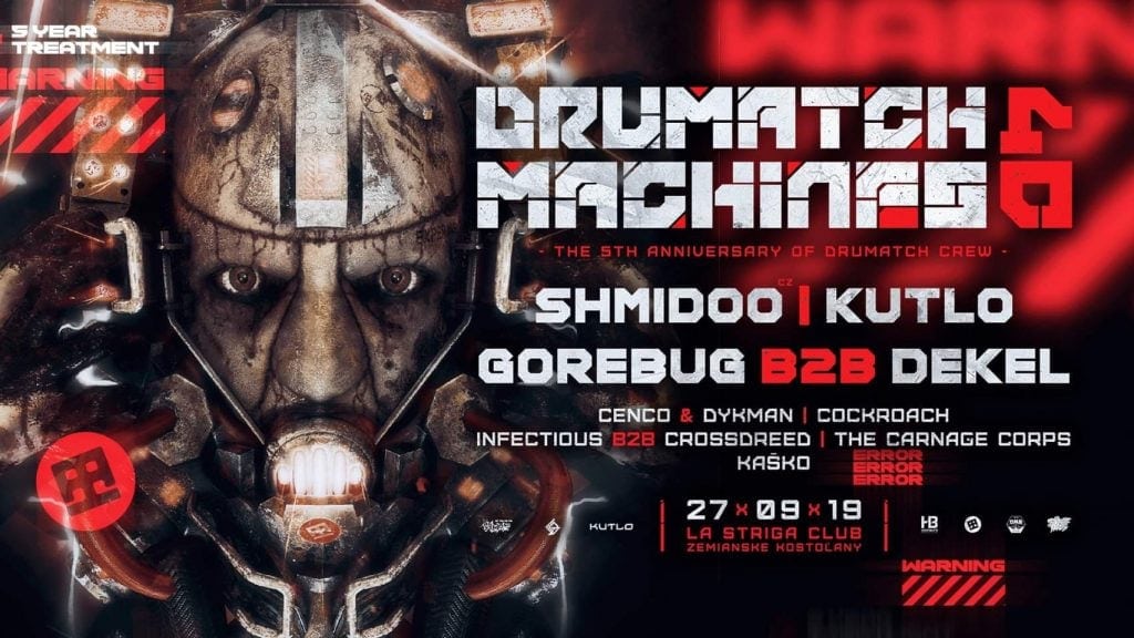 Drumatch Machines 40 / 5th Anniversary /27.9.2019/ Lastriga Club
