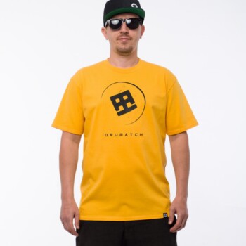 T-SHIRT DRUMATCH PLANET YELLOW