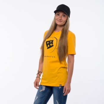 T-SHIRT DRUMATCH PLANET YELLOW