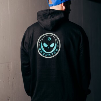 HOODIE DRUMATCH ALIEN BLACK
