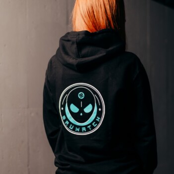 HOODIE DRUMATCH ALIEN BLACK