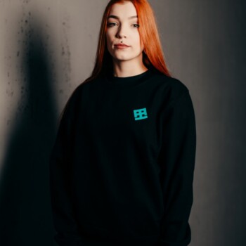 SWEATSHIRT DRUMATCH ALIEN BLACK