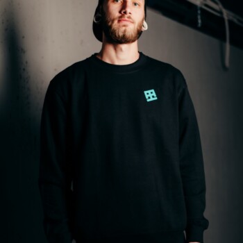 SWEATSHIRT DRUMATCH ALIEN BLACK