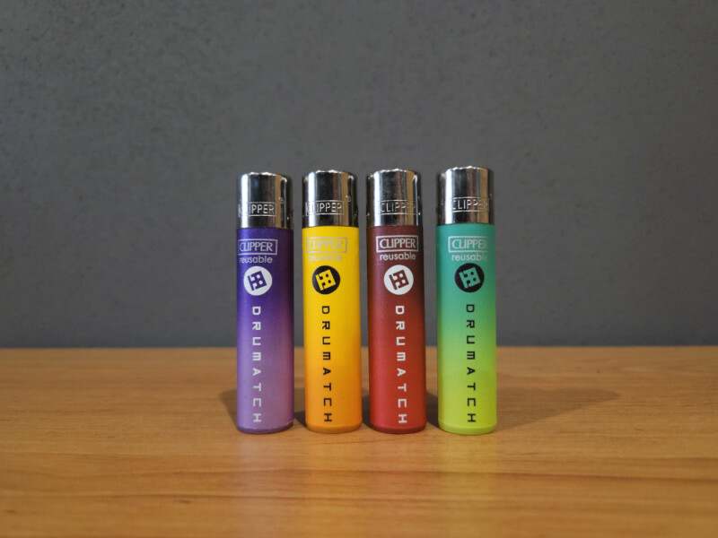 TIELKO DRUMATCH MINI LOGO WHITE