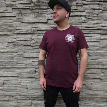 HOODIE DRUMATCH RAVEN BURGUNDY