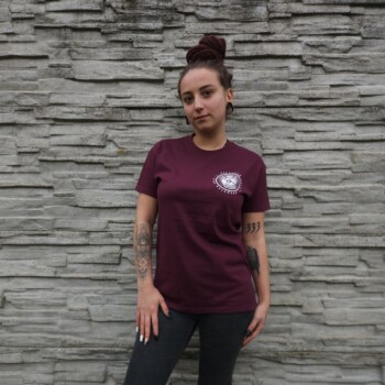 HOODIE DRUMATCH RAVEN BURGUNDY